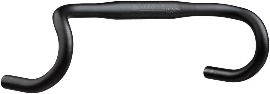 Teravail Tropo SE Drop Handlebar - Aluminum 31.8mm 46cm Black
