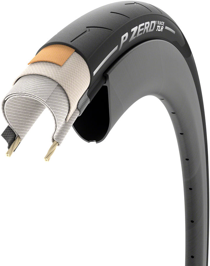 Pirelli P ZERO Race TLR Tire Black - 700x40