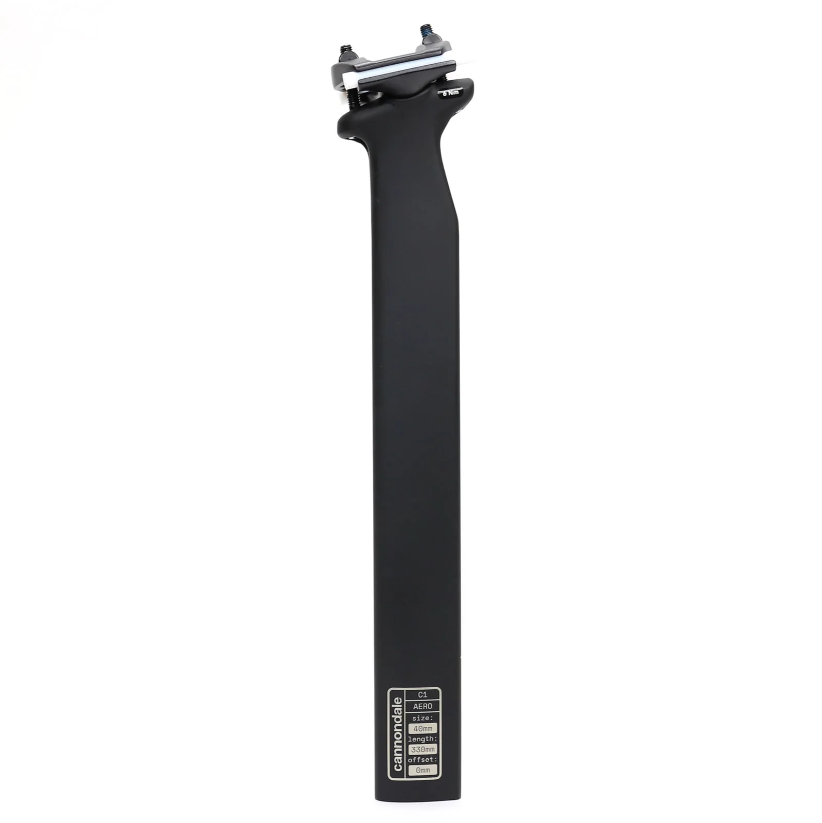 Cannondale 2023+ SuperSix EVO Carbon Seatpost v4 330mm 0 Offset