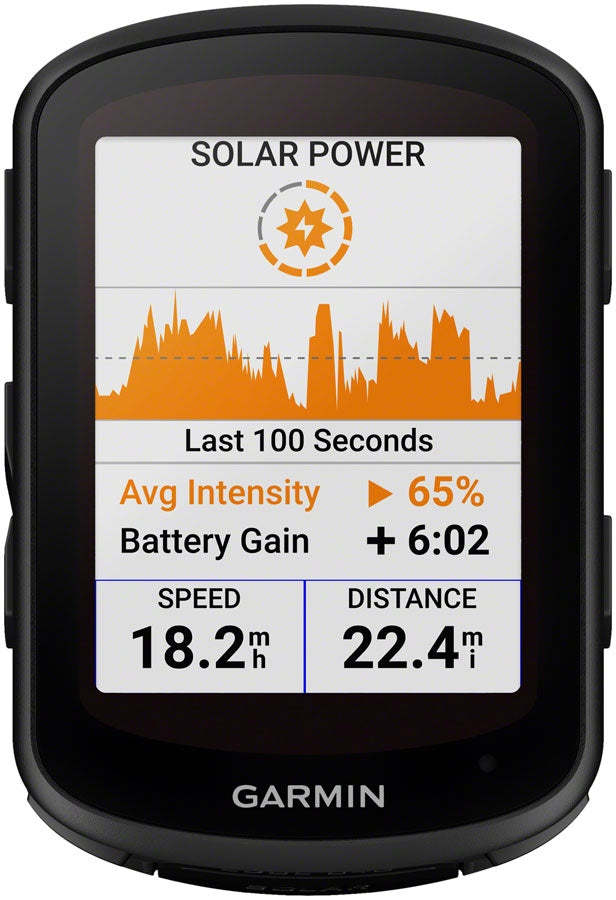 Garmin Edge 840 Solar Bike Computer - GPS - Wireless