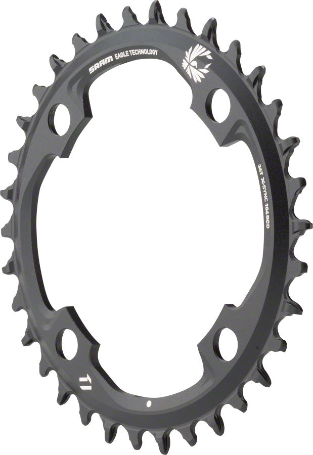 SRAM Eagle X-Sync 2 Chainring 36t 104BCD Black