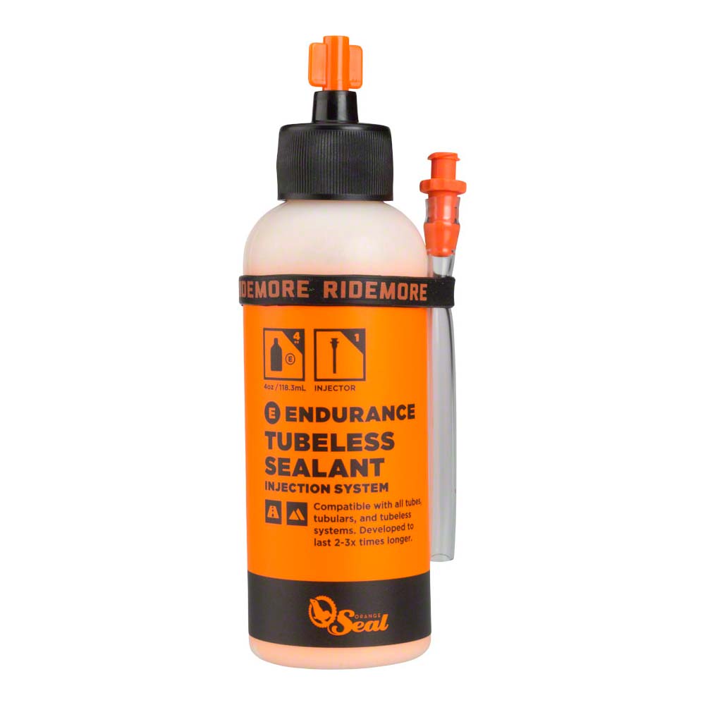 Orange Seal Endurance Tubeless Tire Sealant with Twist Lock Applicator