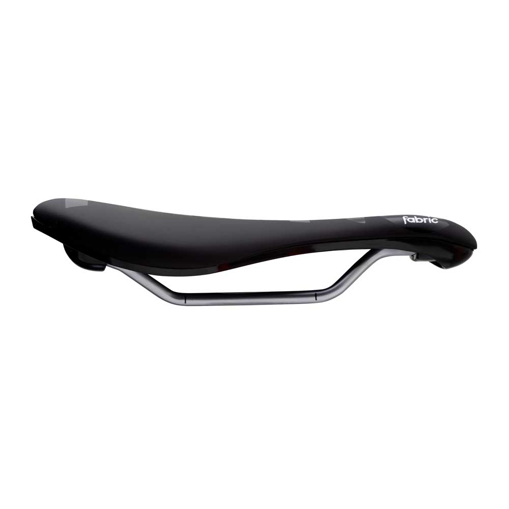 Fabric Line S Elite Flat Short-Nosed Saddle: Black