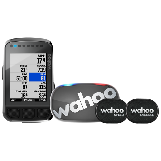 Wahoo ELEMNT Bolt v2 GPS Bike Computer Bundle