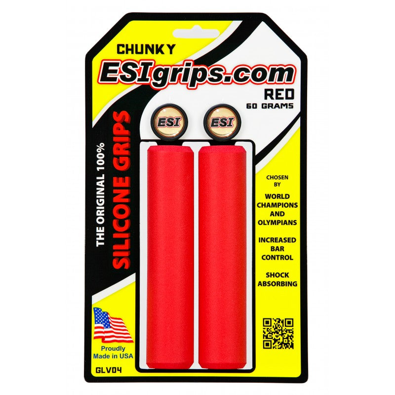 ESI Chunky Grips - Red