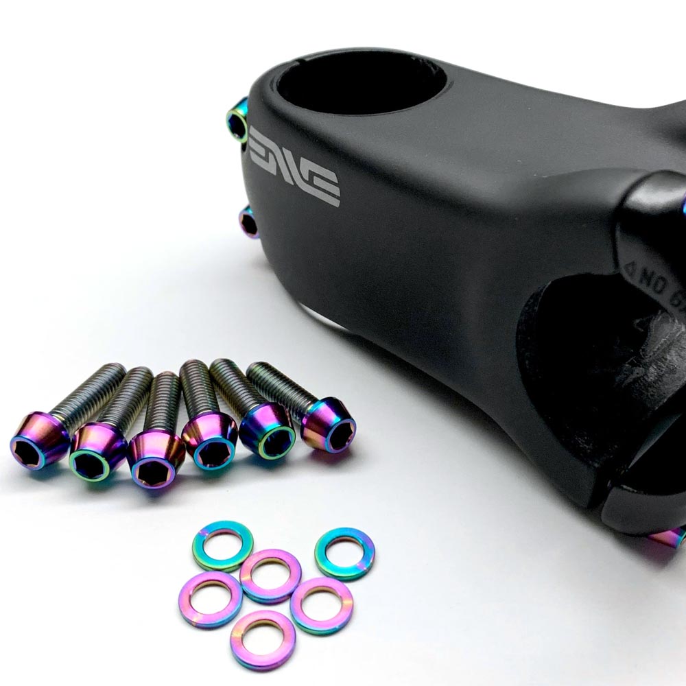 Better Bolts ENVE Stem Kit: M5 x 15mm Tapered Head Bolts