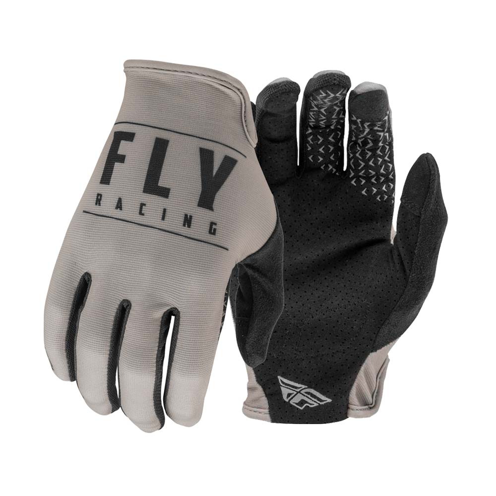 Fly Racing Media Glove - Gray - Fly Racing