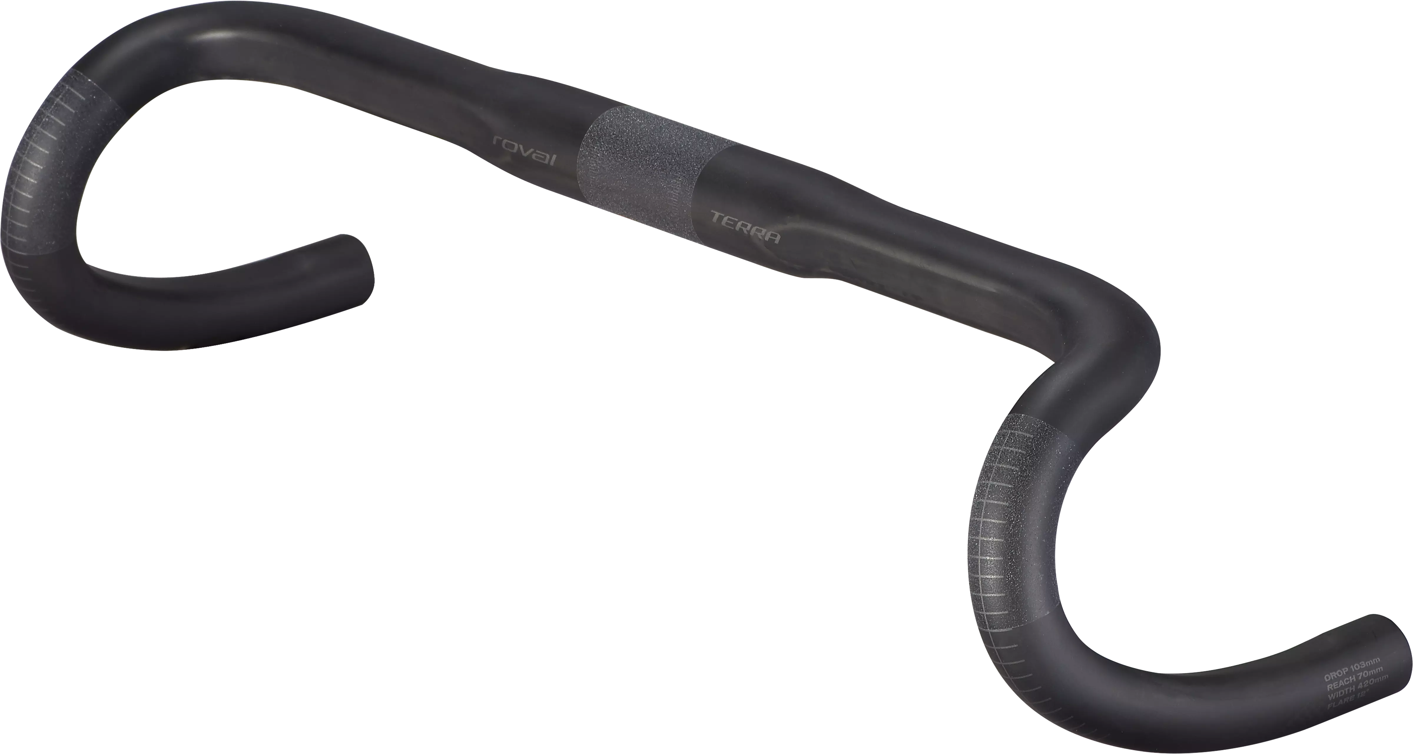 Specialized Roval Terra Carbon Gravel Drop Handlebar 31.8mm