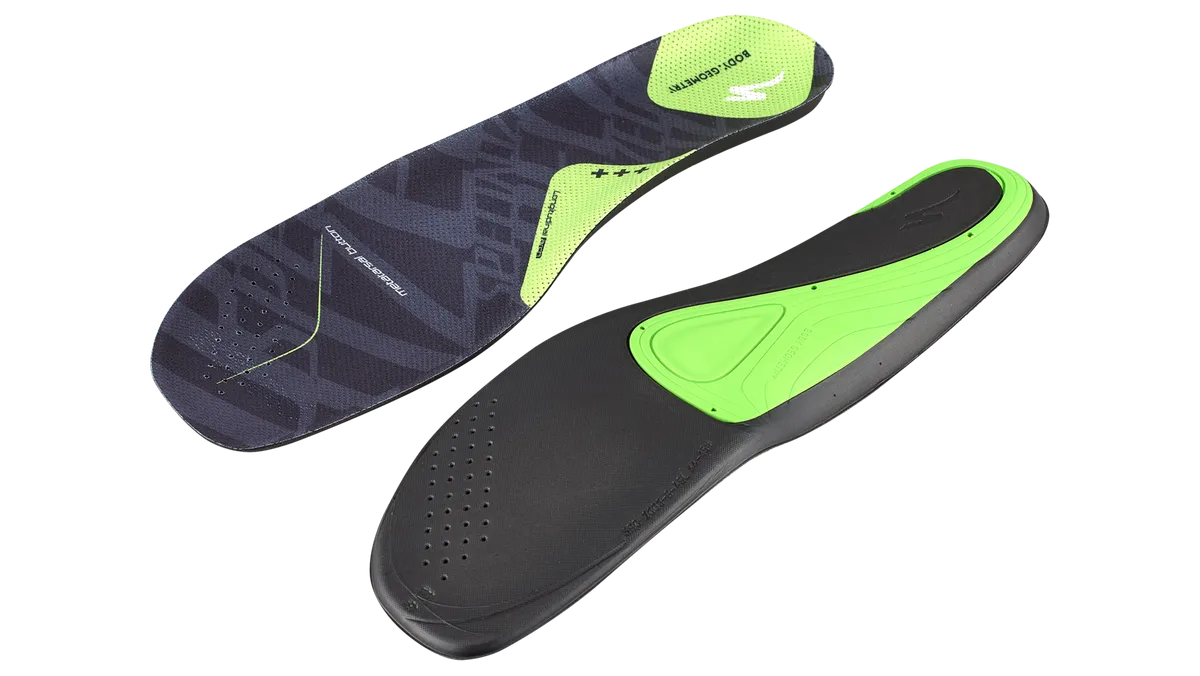 Body Geometry SL Insoles Gen 2 - Green +++ (High Arch Support) / 36-37