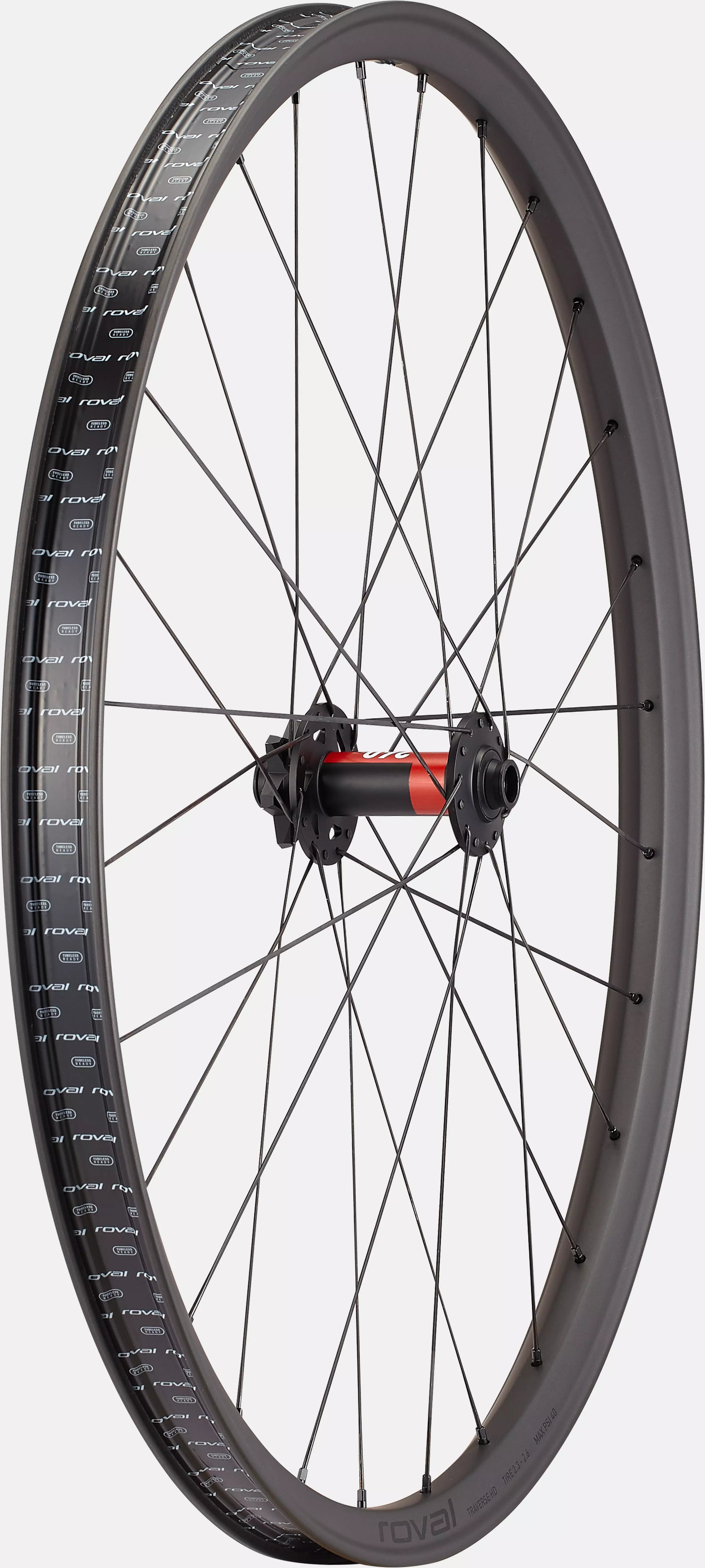 Specialized Traverse HD DT240 Carbon Front Wheel 29 6-Bolt Satin Carbon