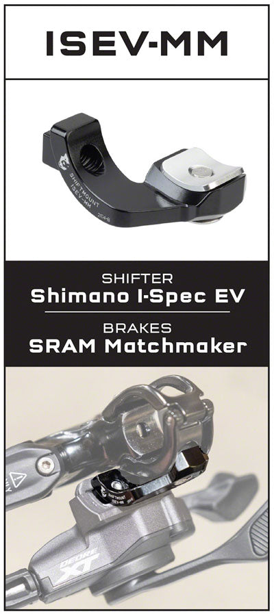 Wolf Tooth I-spec EV Shifter to SRAM Matchmaker