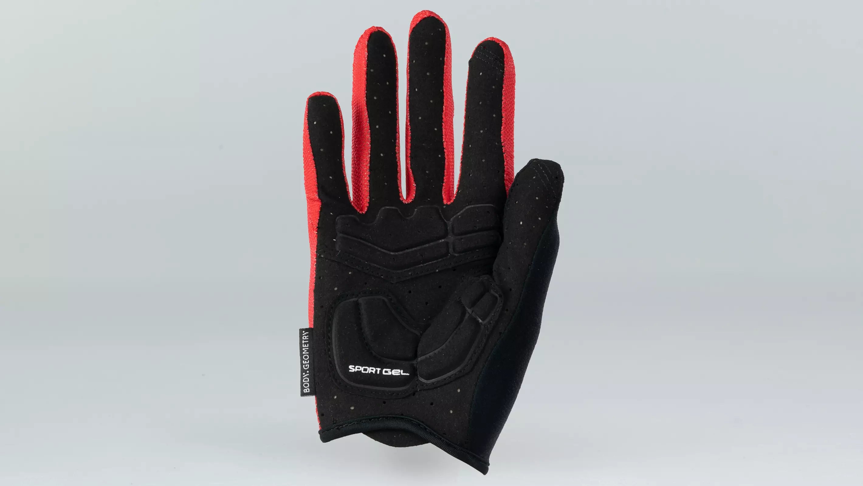Specialized Body Geometry Sport Gel Long Finger Women's Cycling Gloves Red