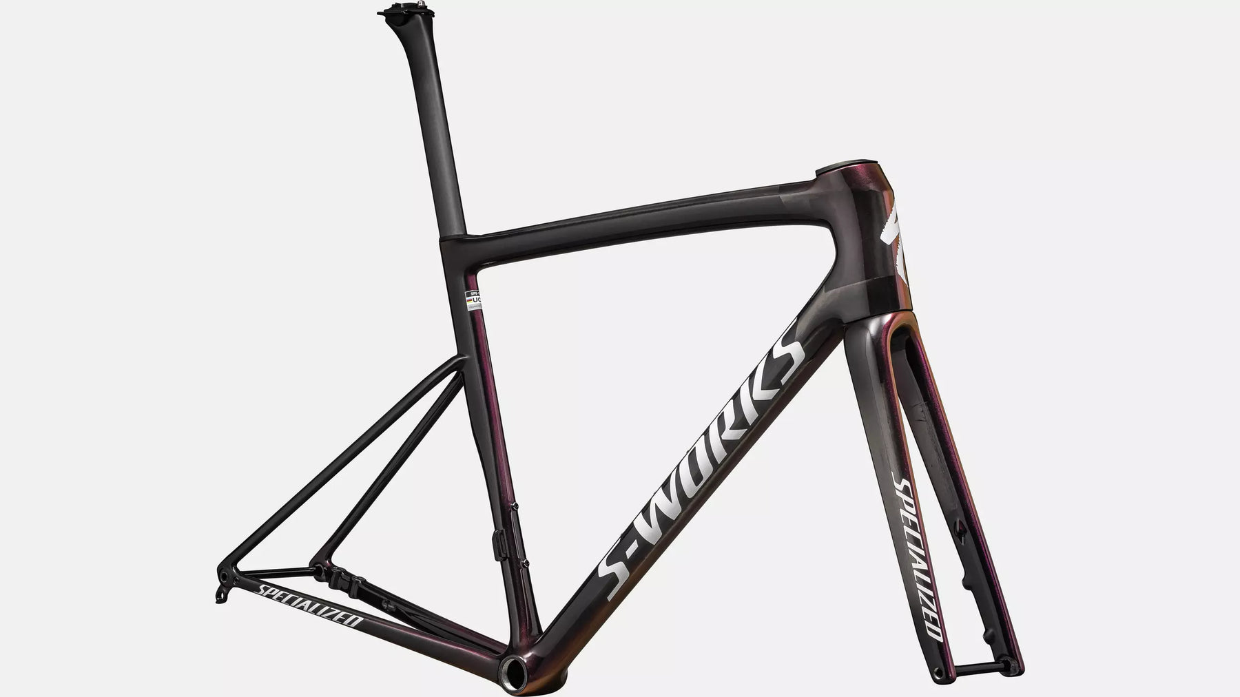 2024 Specialized S-Works Tarmac SL8 Frameset - Gloss Carbon / Red Pearl