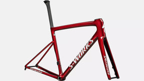 2024 Specialized S-Works Tarmac SL8 Frameset - Gloss Red Sky / Metallic White Silver