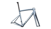 2025 Specialized Bikes - S-Works Tarmac SL8 Frameset - Gloss Glacial Metallic / Red To Gold Pearl / White - 56cm