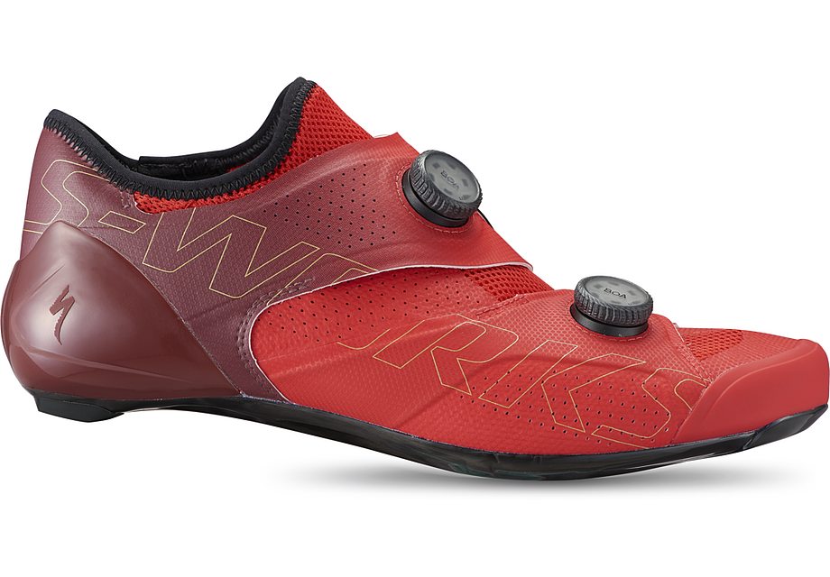 Specialized S-Works Ares Rd Shoe Flo Red/Maroon 46