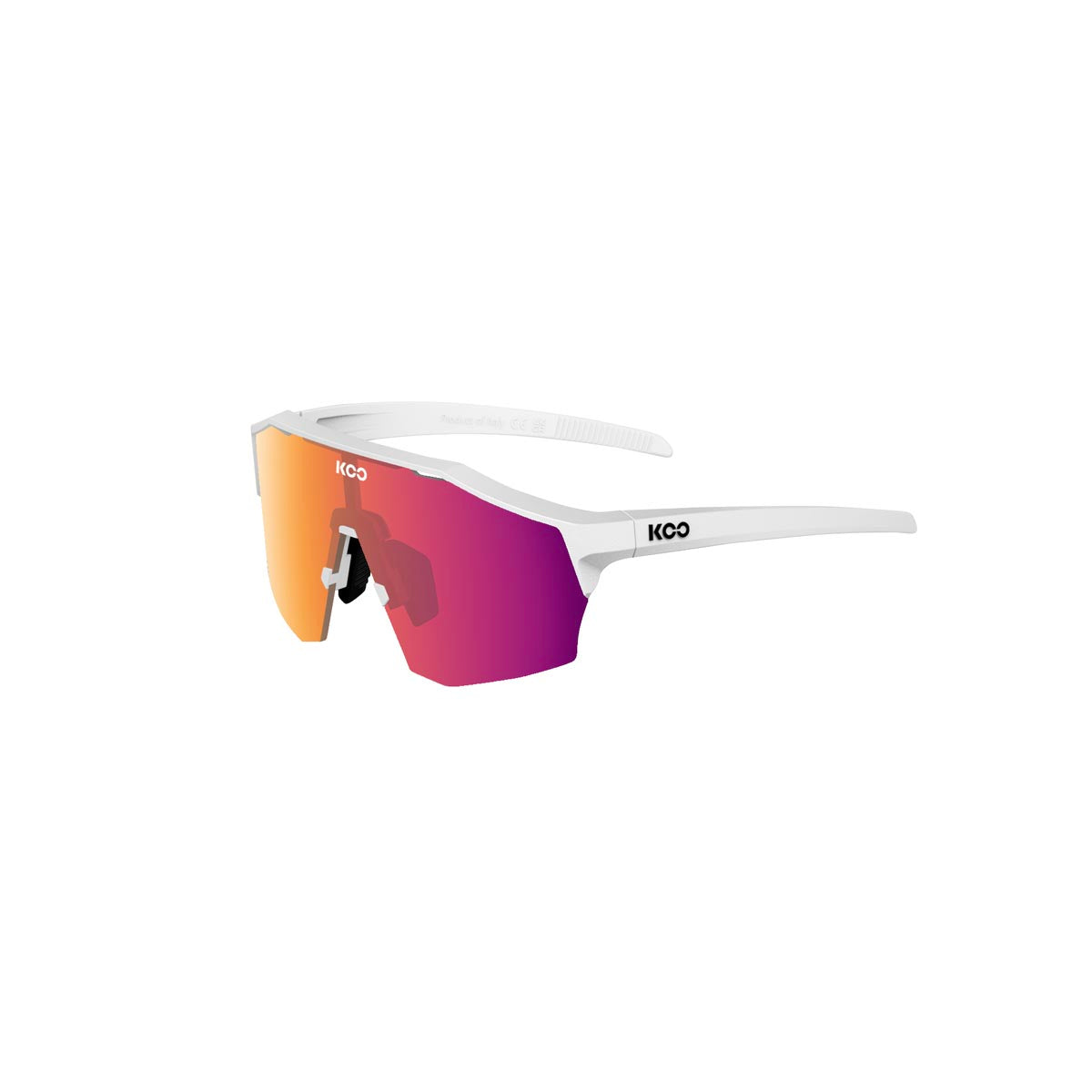 KOO Sunglasses - ALIBI - White Matt Photochromic Fuchsia-UNI