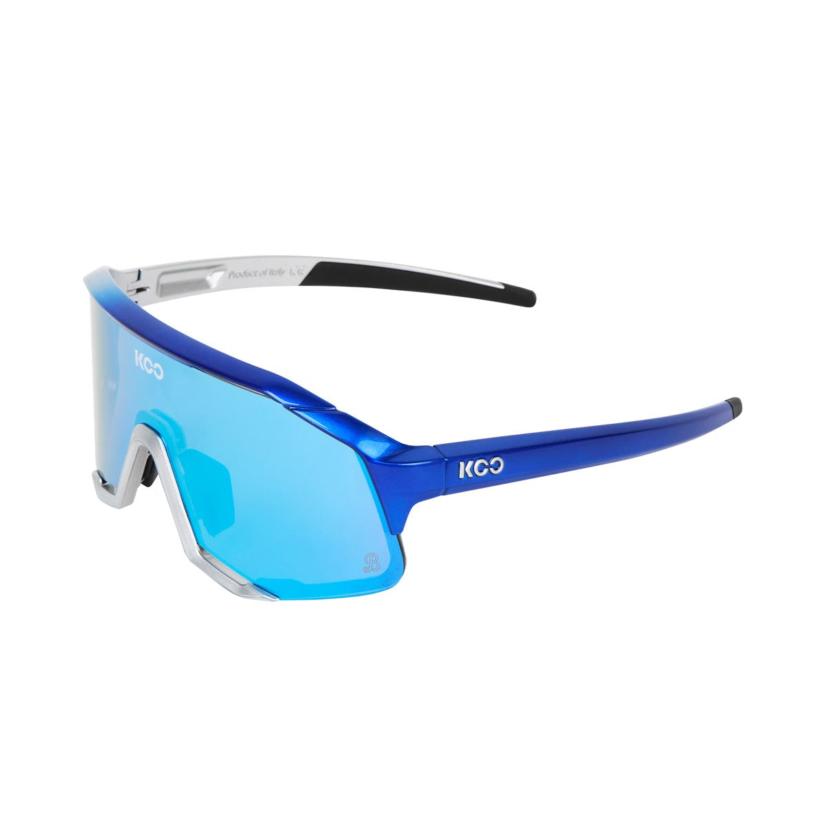 KOO Sunglasses - DEMOS - Red Bull Bora-Blue/Silver L. Turquoise MR