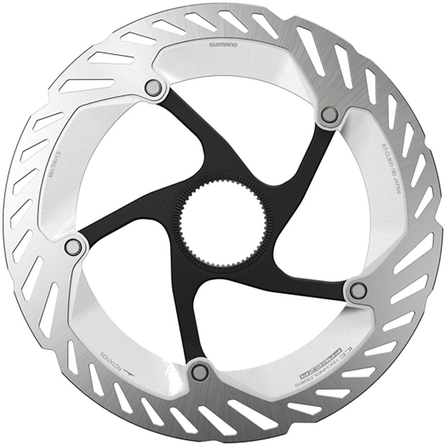 Shimano RT-CL800 Center Lock Disc Brake Rotor 180mm ICE Technologies