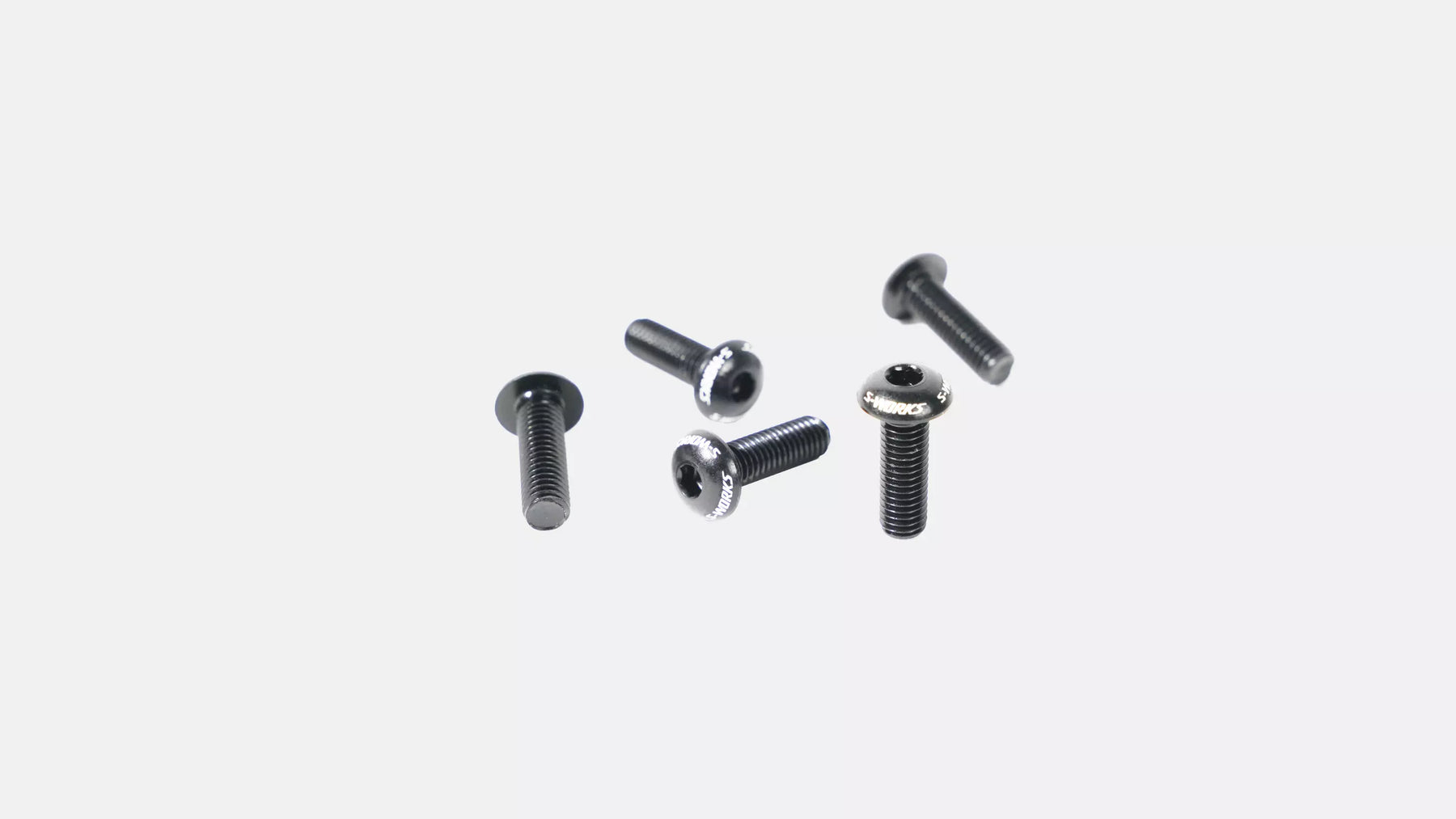 Specialized S-Works Alloy Water Bottle Cage Bolts - M5x16L - 5 Pack