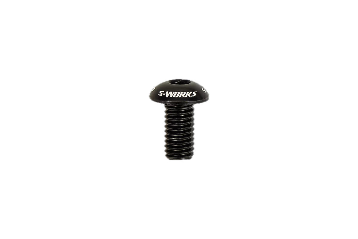 Specialized S-WORKS Water Alloy Bottle Cage Bolts - Set of 4 - Black
