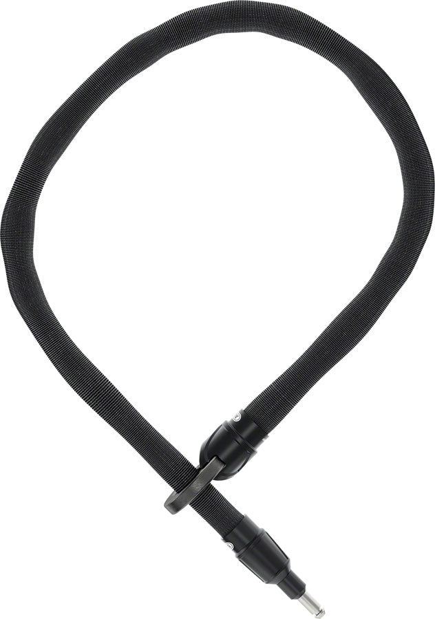 Abus Ivy 8KS/100 Adaptor Chain - 3.3'/100cm 8mm Links Black