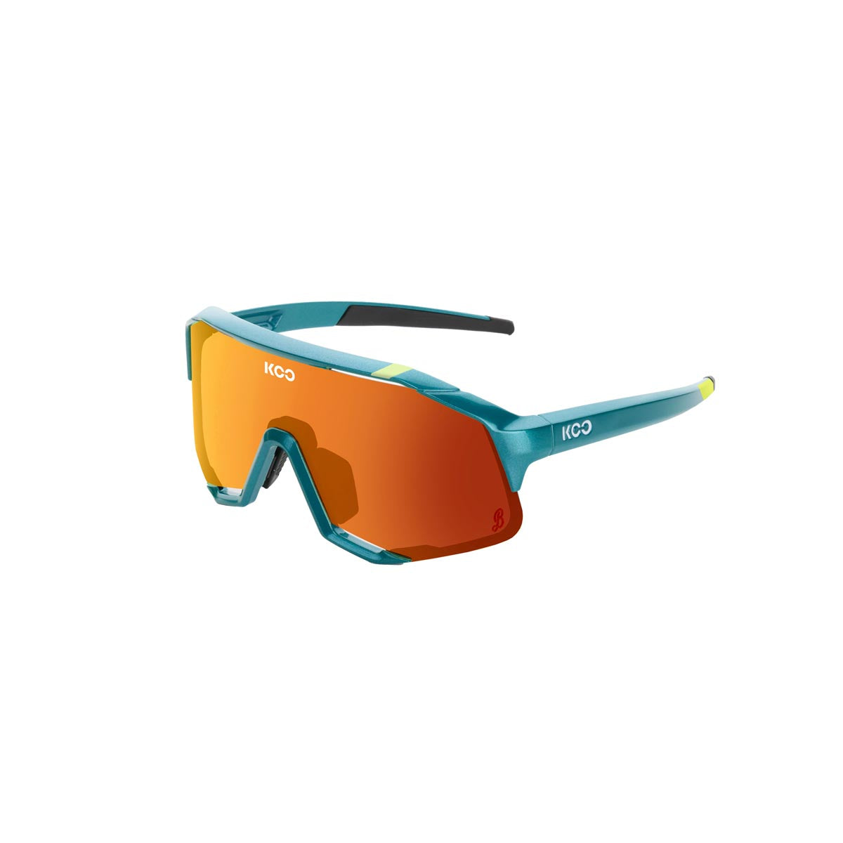 KOO Sunglasses - DEMOS - Bora Metallic Green - L.Red MR