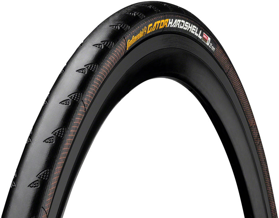Continental Gator Hardshell Tire - 27 x 1-1/4 Clincher Wire Black Hardshell