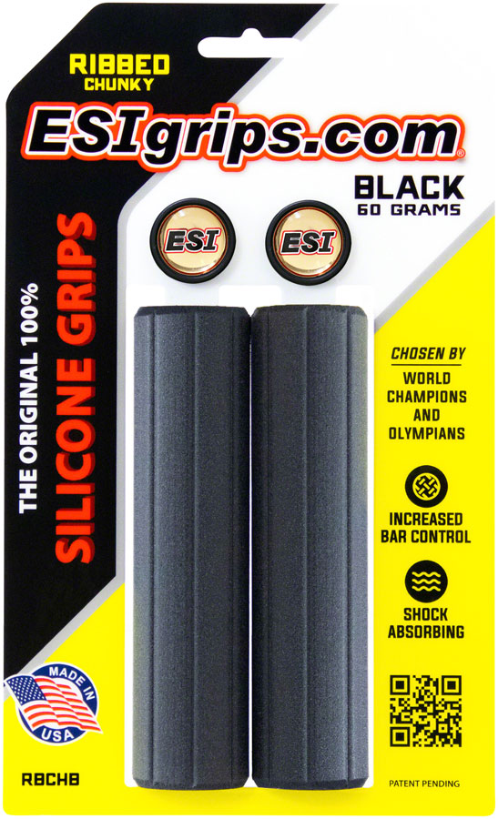 ESI Grips - Ribbed Chunky - Black