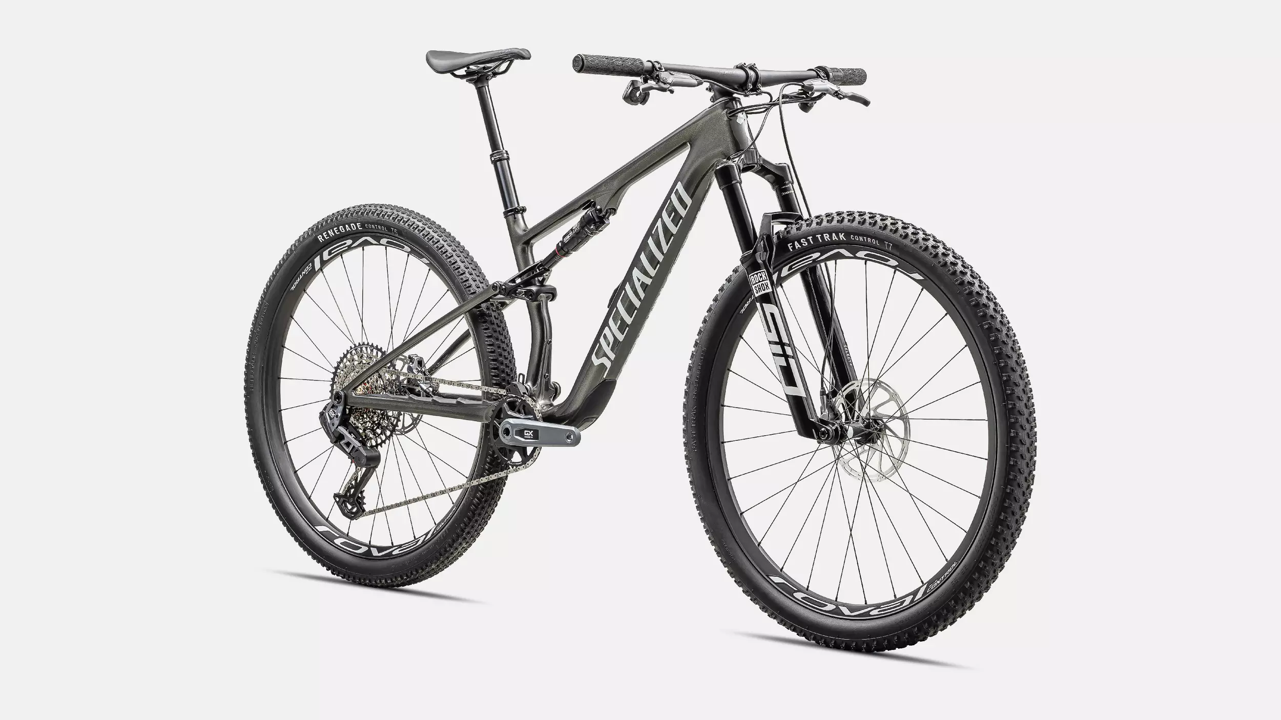2024 Specialized Epic 8 Expert - GX T-Type - LG - Gloss Carbon Black Pearl White
