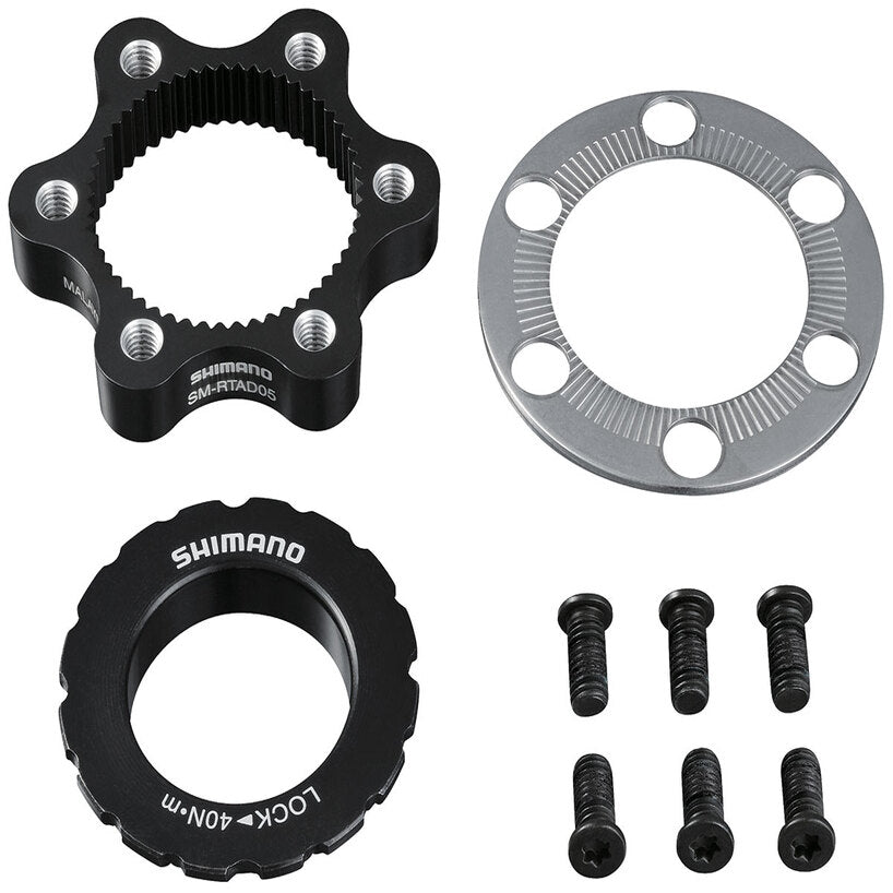 Shimano Center-Lock Disc Rotor Adaptor 6 bolt to Centerlock