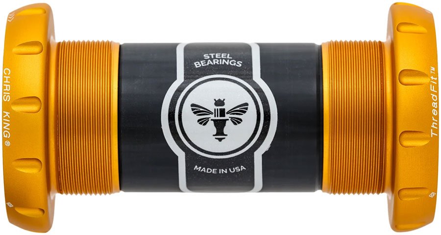 Chris King ThreadFit 30 Bottom Bracket - English 50th Anniversary Matte Gold