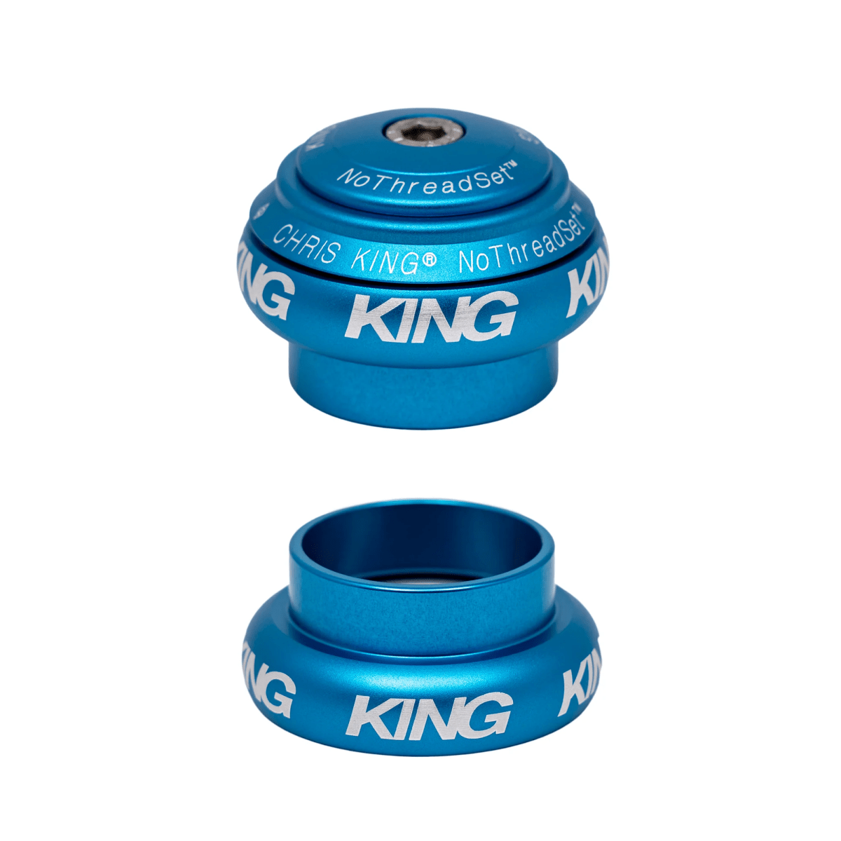 Chris King NoThreadSet Headset - 1-1/8", Matte Turquoise