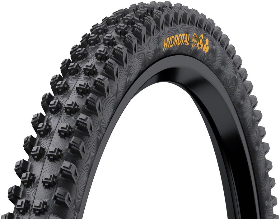 Continental Hydrotal Tire - 27.5 x 2.40 Tubeless Folding BLK SuperSoft Downhill Casing E25