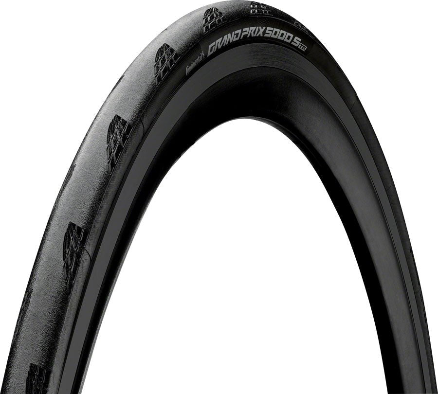 Continental Grand Prix 5000 S TR Tire - 700 x 35 Tubeless Folding BLK BLKChili Vectran Breaker LazerGrip ACT