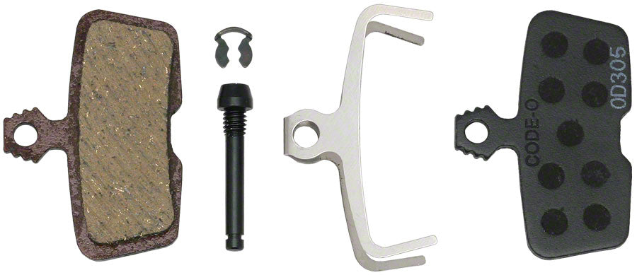 SRAM Organic Steel Backed Brake Pads - Motive, Code, Guide RE