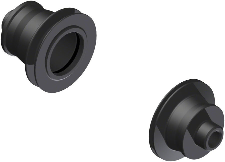 DT Swiss Front Axle Conversion Kit - 5 mm quick release Press fit Black