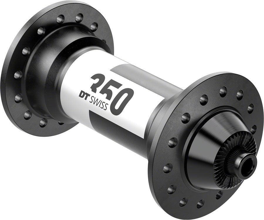DT Swiss 350 Front Hub - QR x 100mm Rim Brake Black 20H