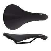 Fabric Scoop Gel Radius - Black - Steel Rail - 155mm