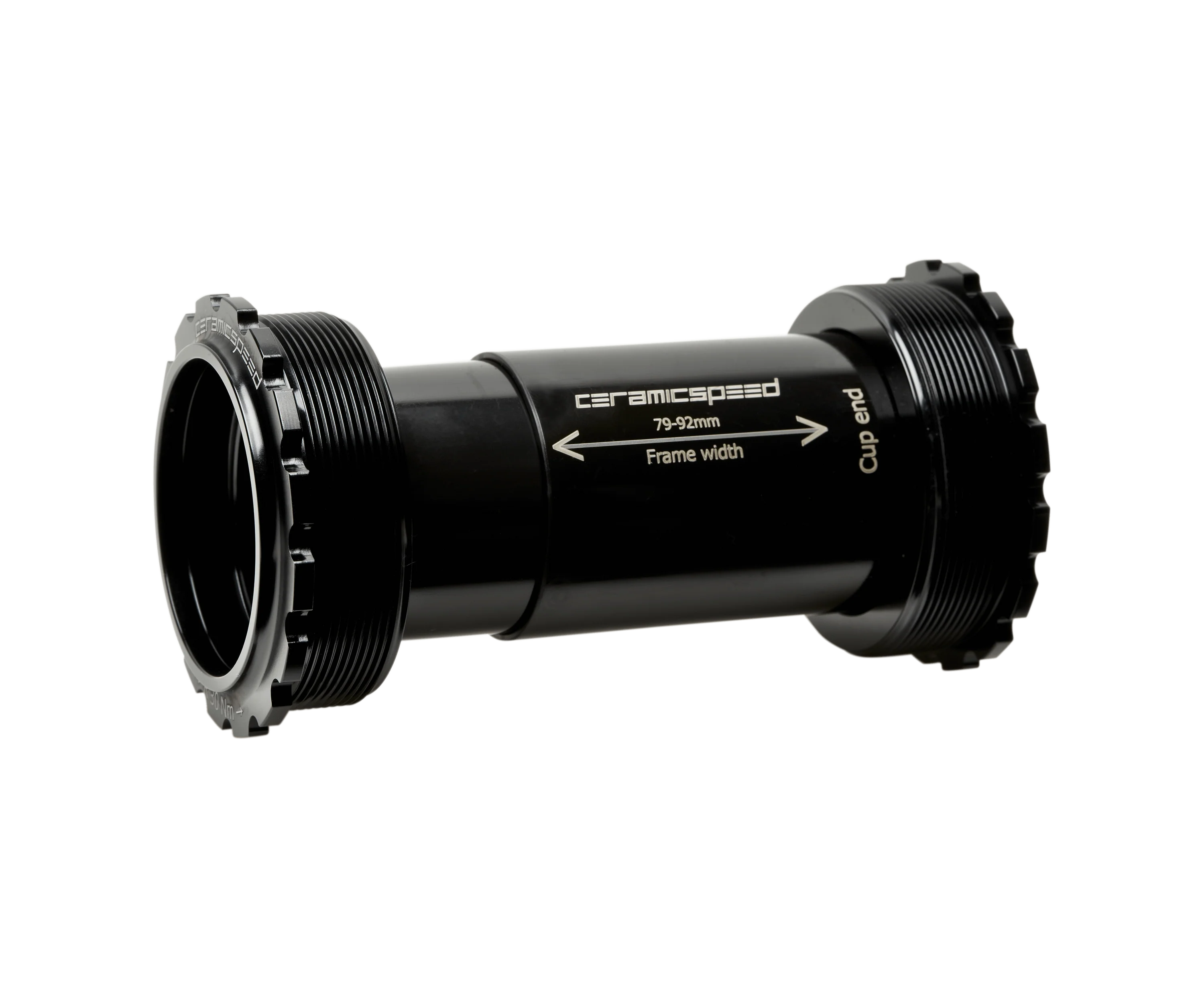 CeramicSpeed T47/86 Bottom Bracket - Campagnolo Ultra Torque - Black