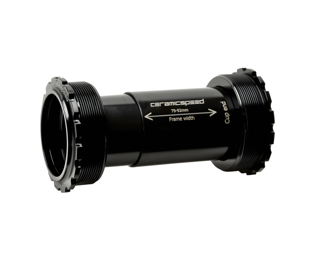 CeramicSpeed T47/86 Bottom Bracket - Campagnolo Ultra Torque - Black