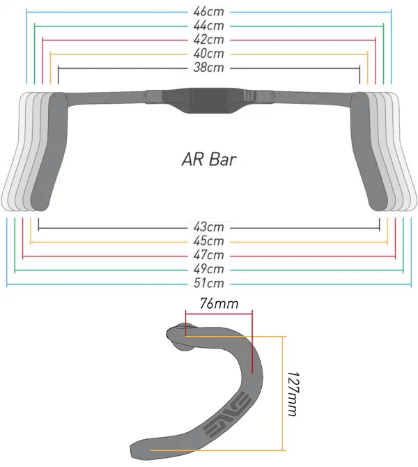 Enve SES AR Handlebar - 42cm