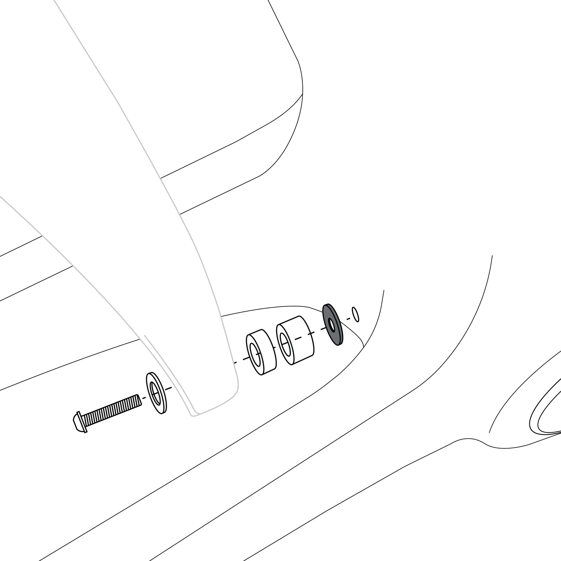 Enve Frame Fender Mount Kit