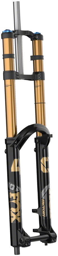 FOX 40 Factory Suspension Fork - 27.5" 203 mm 20TA x 110 mm 48mm Offset GRIP X2 Damper Shiny BLK