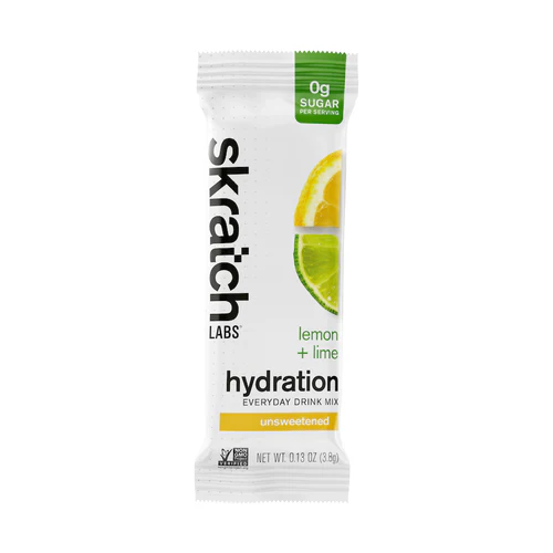 Skratch Drink Mix - Everyday Hydration - Lemon + Lime - 4g