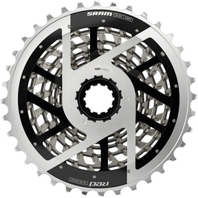 SRAM RED E1 XG-1290 Cassette - 12Spd - 10-36t - Silver