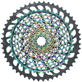 SRAM XX1 Eagle XG-1299 Cassette - 12 Speed - Rainbow