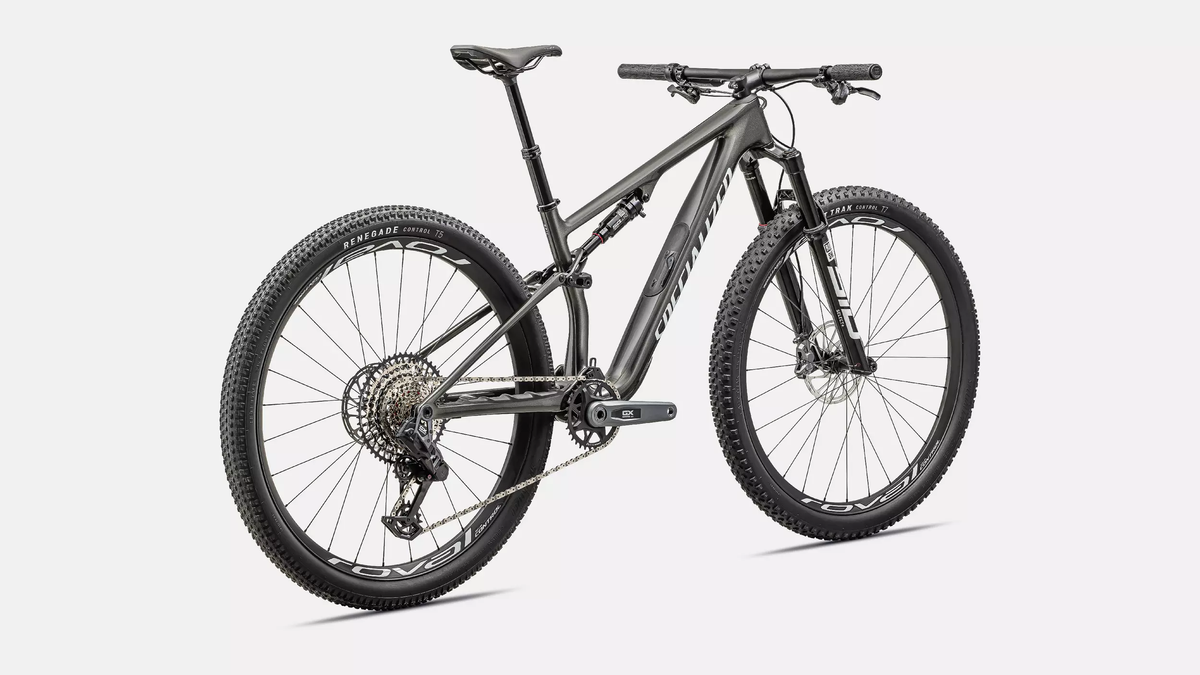 2024 Specialized Epic 8 Expert - GX T-Type - LG - Gloss Carbon Black Pearl White