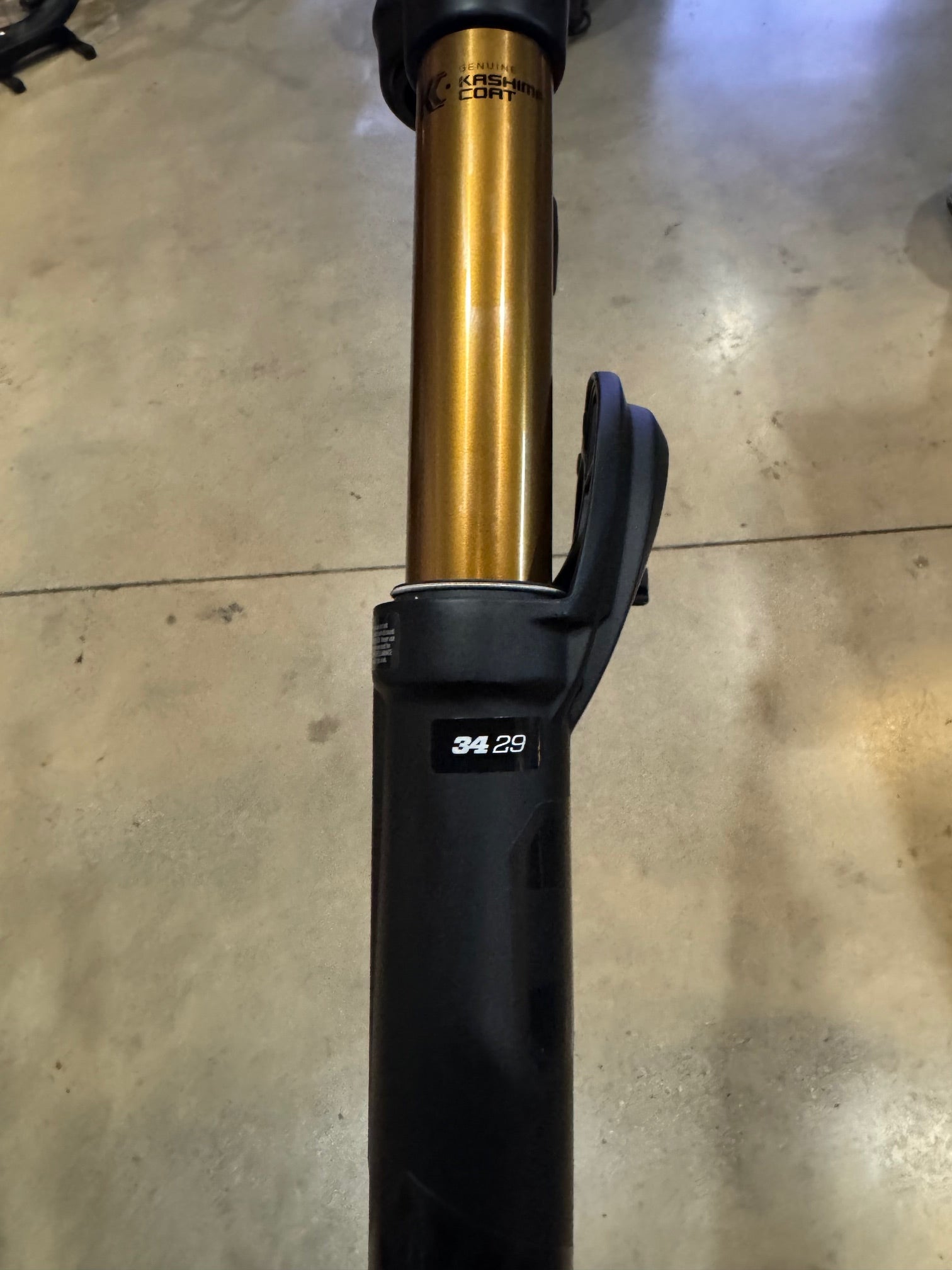 FOX 34 Step-Cast Factory Suspension Fork - 29" 120 mm - GRIP SL - 3-Pos - Matte Black