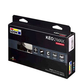 Look Keo 2 Max Carbon Pedals - Black